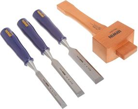 img 3 attached to Premium 4 Piece Woodworking Chisel Set by Tools 1788114 - Essential Tools for Precision Craftsmanship