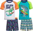 👦 ultimate quad seven boys rashguard set: the perfect boys' clothing for active adventures! logo