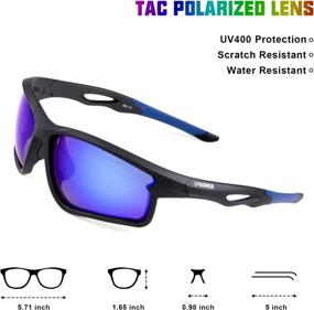img 3 attached to Sunglasses Men Polarized Fishing Mazarine