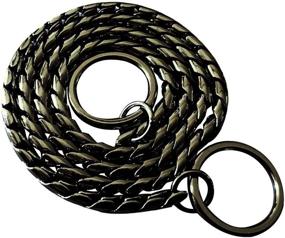 img 4 attached to 🐍 DYBEN P-Chain Dog Choke Collar for Pet Training Snakes