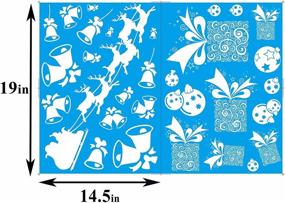 img 2 attached to ❄️ 138-Piece Snowflake Window Clings Decal Stickers by Joiedomi for Winter Christmas Home Decorations Ornaments Party Supplies