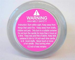 img 1 attached to 🔥 Stay Safe with Candle Warning Stickers - 504 Wax Melting Safety Labels