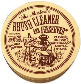 img 2 attached to 🧼 The Masters 2-1/2 oz Brush Cleaner and Preserver Soap: Superior Cleaning and Preservation for Brushes