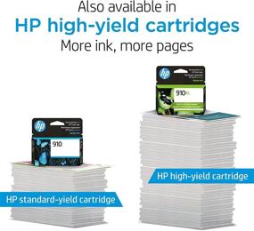 img 2 attached to 🖨️ HP 910 Original Black, Cyan, Magenta, Yellow Ink Cartridges (4-pack) - Compatible with HP OfficeJet 8010, 8020 Series, HP OfficeJet Pro 8020, 8030 Series - Instant Ink-Ready - 3YQ26AN