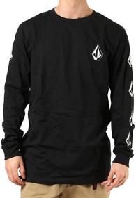 img 3 attached to Volcom Deadly Stones Sleeve Basic Men's Clothing and T-Shirts & Tanks