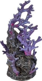 img 2 attached to 🐠 Enhance Your Aquarium with the biOrb 46131.0 Reef Ornament - Vibrant Purple Elegance