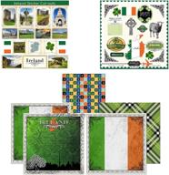 ireland sightseeing scrapbook kit: scrapbook customs themed paper and stickers logo