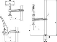 bessey tw16 20 10 2k clamping element welding логотип