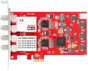 img 4 attached to 📡 ТВ-тюнер TBS 6908 DVB-S2 Professional Quad c PCI Express для спутникового телевидения с передовым чипсетом демодулятора для специализированных приемников вещания.