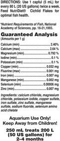 img 2 attached to Cichlid Trace: High-Quality 250 mL / 8.5 fl. oz. Supplement for Maintaining Optimal Health and Vibrant Colors of Cichlid Fish