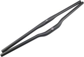 img 3 attached to 🚲 Alfa Pasca MTB Carbon Fiber Riser Handlebars - 31.8mm Black 3K Matte Finish - 760mm Length