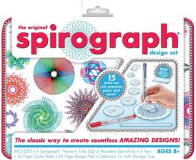 img 4 attached to 🌀 Spirograph Design Tin Set - 01002: Optimize Your Creativity