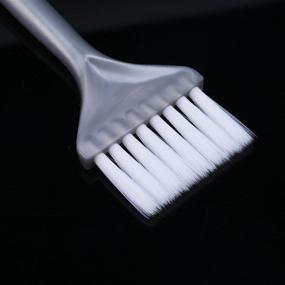img 1 attached to 💇 Mudder 5 Pack Hair Dye Coloring Brushes: Salon-Quality DIY Hair Coloring Kit for Stunning Silver Grey Results