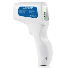 img 2 attached to 🌡️ ALERTCARE Forehead Thermometer: Non Contact Infrared, Fast & Accurate Reading with LCD Display, Clinically Tested for Adults, Kids, Toddlers, Babies & Infants - Built-in Fever Alarm
