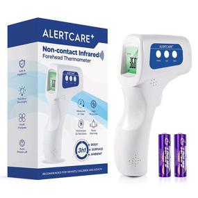 img 4 attached to 🌡️ ALERTCARE Forehead Thermometer: Non Contact Infrared, Fast & Accurate Reading with LCD Display, Clinically Tested for Adults, Kids, Toddlers, Babies & Infants - Built-in Fever Alarm