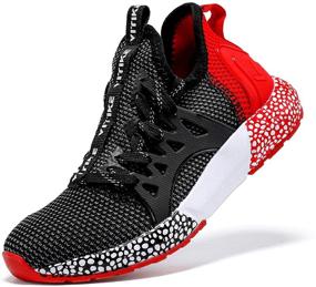 img 1 attached to JMFCHI FASHION Sneakers for Boys and Girls - Athletic Shoes