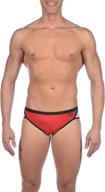 arena stripe maxlife brief swimsuit sports & fitness for water sports logo