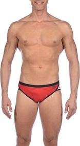 img 4 attached to ARENA Stripe MaxLife Brief Swimsuit Sports & Fitness for Water Sports