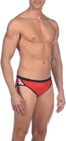 img 2 attached to ARENA Stripe MaxLife Brief Swimsuit Sports & Fitness for Water Sports