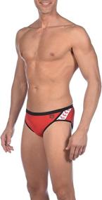 img 3 attached to ARENA Stripe MaxLife Brief Swimsuit Sports & Fitness for Water Sports