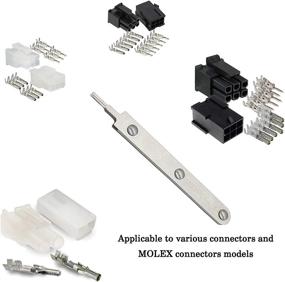 img 1 attached to 🔧 Mini-Fit Jr Extraction Tool: Effortlessly Remove Mini-Fit Jr. Tm Crimped Terminals with 11-03-0044 Connector Accessories