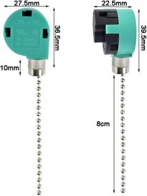 img 3 attached to 🔧 Efficient Replacement: 3pcs Zing Ear ZE-268S6 Ceiling Fan Switch - 3 Speed Control for Ceiling Fan Lights