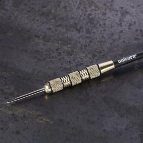 img 1 attached to Unicorn Steel 100 Dart Set: Sleek Black/Bronze Design, Lightweight .2 pounds