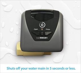 img 3 attached to 💧 leakSMART Water Leak Detection Starter Kit: Automatic 1” Shutoff Valve, Leak Sensor, Smart Hub