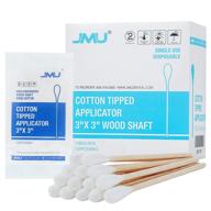 🏥 premium jmu wooden non sterile natural hospital supplies: high-quality and earth-friendly logo