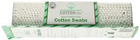 img 2 attached to 🌱 Organic Cotton Swabs - Cotton Too 500 Count, 2 Pack