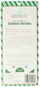 img 3 attached to 🌱 Organic Cotton Swabs - Cotton Too 500 Count, 2 Pack