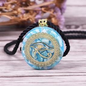 img 3 attached to 💫 Enhance Your Energy with the Orgonite Energy Pendant All-Seeing Eyes Necklace