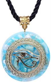 img 4 attached to 💫 Enhance Your Energy with the Orgonite Energy Pendant All-Seeing Eyes Necklace