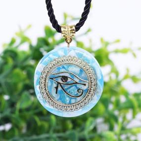 img 2 attached to 💫 Enhance Your Energy with the Orgonite Energy Pendant All-Seeing Eyes Necklace