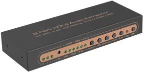 img 3 attached to 3x1 HDMI переключатель с оптическим выходом TOSLINK SPDIF и аудиовыходом RCA L/R - ARC, 4kx2k@30 Гц, полный 3D, 1080P - пульт в комплекте