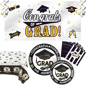 img 4 attached to Enhance Your Graduation Celebration with our Graduation Decorations and Stylish Graduation Tablecloth