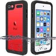 besinpo waterproof case for ipod touch 7/6/5 - full-body 360 protection with screen protector for snorkeling logo