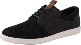 img 3 attached to 👞 GLOBALWIN Eyelets Casual Men's Shoes: Stylish Fashion Sneakers for Every Occasion