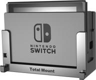 🧱 ultimate wall mount: totalmount for nintendo switch - seamlessly mount your switch near tv logo