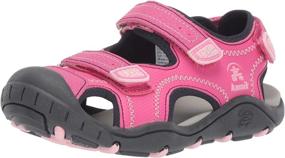 img 4 attached to 🐢 SEATURTLE2 Charcoal Sandal for Little Boys' - Kamik Shoes Available at Sandals