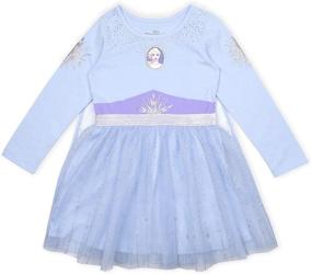 img 1 attached to Disney Frozen Elsa Dress for Girls - Girls' Clothing Dresses