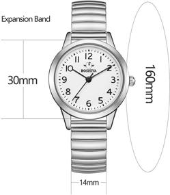 img 3 attached to BOSHIYA Stretch Expansion Stainless Watches