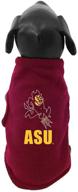 🐶 ncaa arizona state sun devils polar fleece dog sweatshirt - keep your pup warm in team spirit! логотип