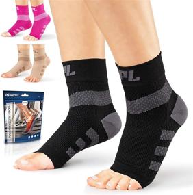 img 4 attached to 🏋️ Optimized Compression Support for Powerlix Plantar Fasciitis Relief