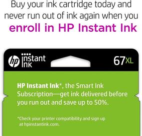 img 1 attached to High-yield Ink Cartridge HP 67XL Tri-color for HP DeskJet 1255, 2700, 4100 Series, HP ENVY 6000, 6400 Series | Instant Ink Eligible | 3YM58AN