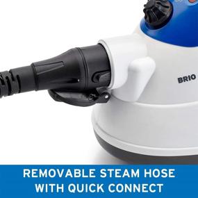 img 2 attached to 🔥 Highly Efficient Brio 225CC Steam Cleaner - Powerful Steam Cleaning System with 65 PSI Pressure for Home Use, Ideal Steamer for Tile, Grout, Hardwood Floor, Carpet Freshening, Car and Automobiles Cleaning