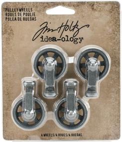 img 1 attached to Enhanced SEO: Tim Holtz Idea-Ology Mini Pulley Wheels - TH Ideaology