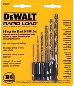 img 1 attached to Набор сверл DEWALT DW2551 различного размера 16 дюймов