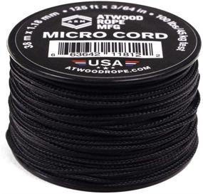 img 4 attached to Atwood Rope MFG Micro Utility Cord 1.18mm X 125ft Reusable Spool for Tactical Nylon/Polyester Fishing Gear, Jewelry Making, and Camping Accessories