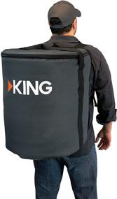 img 2 attached to KING CB1000 Carry Bag: Protective Gray Bag for Portable Satellite Antenna